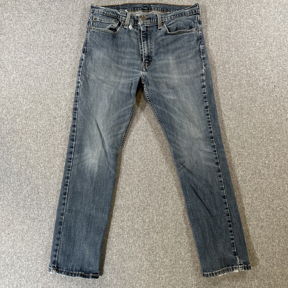 Levi's 511 Slim Fit Water Less Jeans Men's 36x30 Blue Denim Pants Y2K